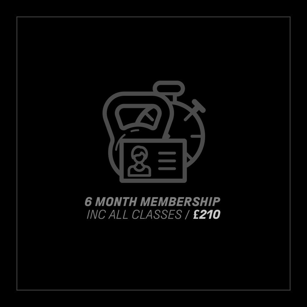 6 Months Gym Membership inc. All Classes
