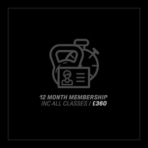 12 Months Gym Membership inc. All Classes